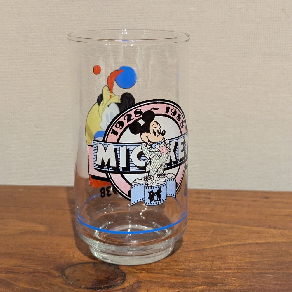 Disney Mickey Mouse Glass Tumbler